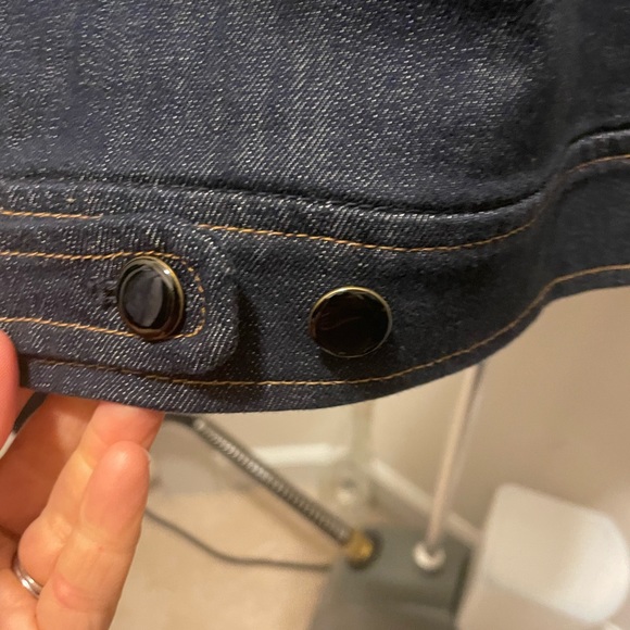 NWT J. Crew Denim Lady coat in Stay Navy Wash - 30% of a Re-imagined fabric - Picture 8 of 14